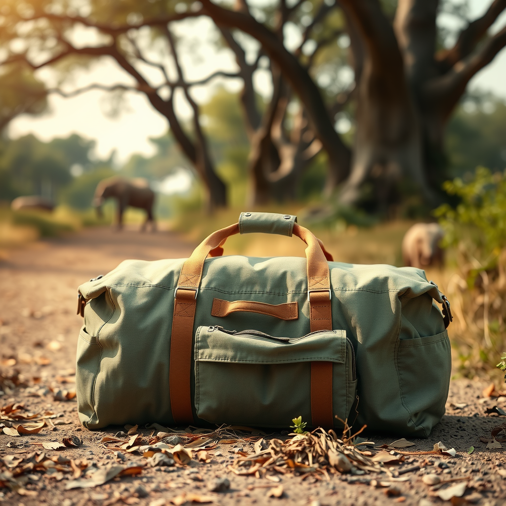 Safari duffle bag